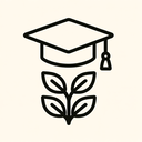 icon_agriculture_graduation_cap_line_art icon preview