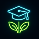 icon_agriculture_graduation_cap_neon icon preview
