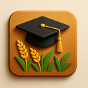 icon_agriculture_graduation_cap_wooden icon preview