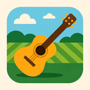 icon_agriculture_guitar_flat_design icon preview