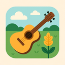 icon_agriculture_guitar_flat_pastel icon preview
