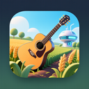 icon_agriculture_guitar_futuristic icon preview