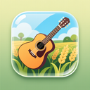 icon_agriculture_guitar_glassy icon preview