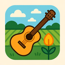 icon_agriculture_guitar_vector icon preview