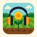 icon_agriculture_headphones_flat_design icon preview