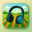 icon_agriculture_headphones_glassy icon preview