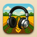 icon_agriculture_headphones_metallic icon preview