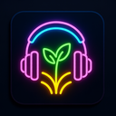 icon_agriculture_headphones_neon icon preview