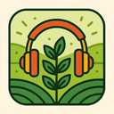 icon_agriculture_headphones_organic_pattern icon preview