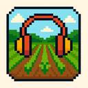 icon_agriculture_headphones_pixel_art icon preview
