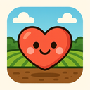 icon_agriculture_heart_cartoon icon preview