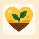 icon_agriculture_heart_flat_design icon preview
