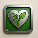icon_agriculture_heart_metallic icon preview