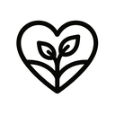 icon_agriculture_heart_monochrome icon preview