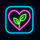 icon_agriculture_heart_neon icon preview