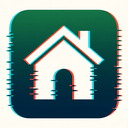 icon_agriculture_house_digital_glitch icon preview