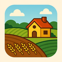 icon_agriculture_house_iconic icon preview
