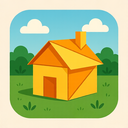 icon_agriculture_house_origami icon preview