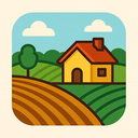 icon_agriculture_house_vector icon preview