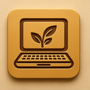 icon_agriculture_laptop_embossed icon preview