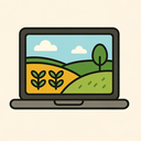 icon_agriculture_laptop_filled icon preview
