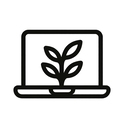 icon_agriculture_laptop_monochrome icon preview