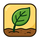 icon_agriculture_leaf_cartoon icon preview