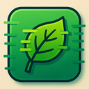 icon_agriculture_leaf_digital_glitch icon preview