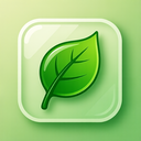 icon_agriculture_leaf_glassy icon preview
