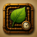 icon_agriculture_leaf_steampunk icon preview
