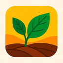 icon_agriculture_leaf_vibrant_colors icon preview