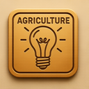 icon_agriculture_light_bulb_embossed icon preview