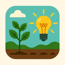 icon_agriculture_light_bulb_flat_design icon preview