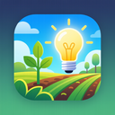 icon_agriculture_light_bulb_futuristic icon preview