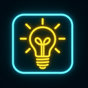 icon_agriculture_light_bulb_neon icon preview