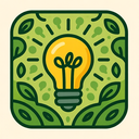 icon_agriculture_light_bulb_organic_pattern icon preview