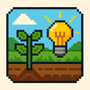 icon_agriculture_light_bulb_pixel_art icon preview