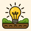 icon_agriculture_light_bulb_technical icon preview