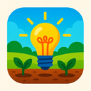 icon_agriculture_light_bulb_vibrant_colors icon preview