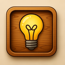 icon_agriculture_light_bulb_wooden icon preview