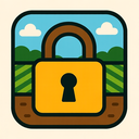 icon_agriculture_lock_bold icon preview