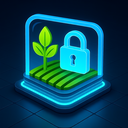 icon_agriculture_lock_futuristic icon preview