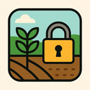 icon_agriculture_lock_geometric icon preview