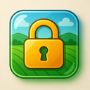 icon_agriculture_lock_glassy icon preview