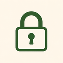icon_agriculture_lock_minimalist icon preview