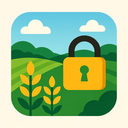 icon_agriculture_lock_modern icon preview
