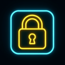 icon_agriculture_lock_neon icon preview