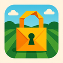 icon_agriculture_lock_origami icon preview