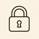 icon_agriculture_lock_thin icon preview