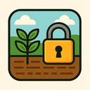 icon_agriculture_lock_vector icon preview